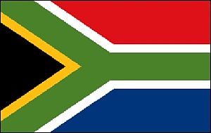 Flagge Südafrika